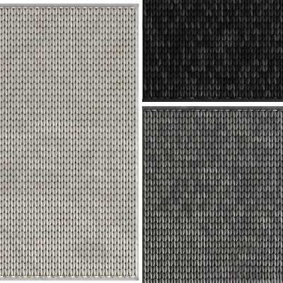 BOLON现代编织地毯3D模型下载